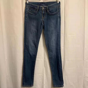 Bebe Quinn Legging Jegging Jeans Women's Size 27 Blue 30 1/2" Inseam